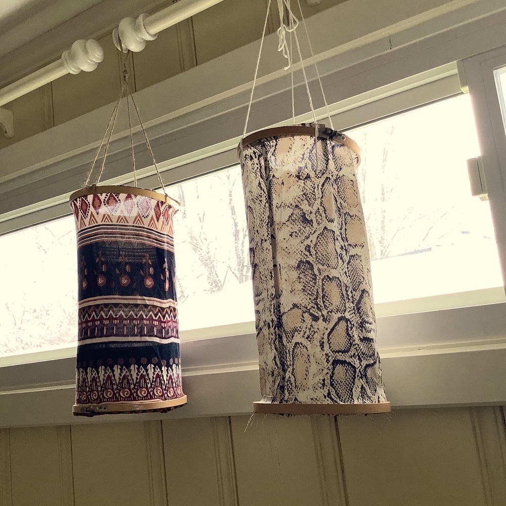 Two Bohemian Hanging Lanterns Pendants Home Wedding Dining